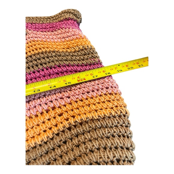 Scoop Paper Straw Tote Multi Color - Picture 4 of 4